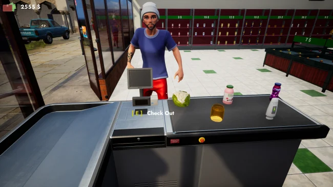 Cashier Simulator Game Screenshot