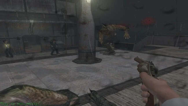 Captura de tela do jogo Call of Cthulhu: Dark Corners of the Earth