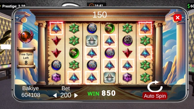 Casino simulator game screenshot
