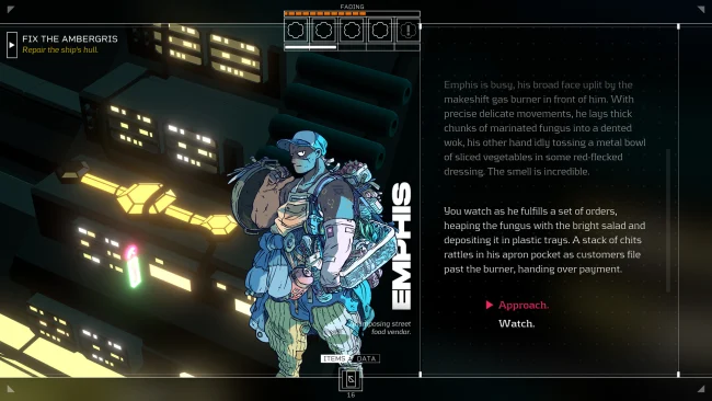 Captura de pantalla de Citizen Sleeper para PC