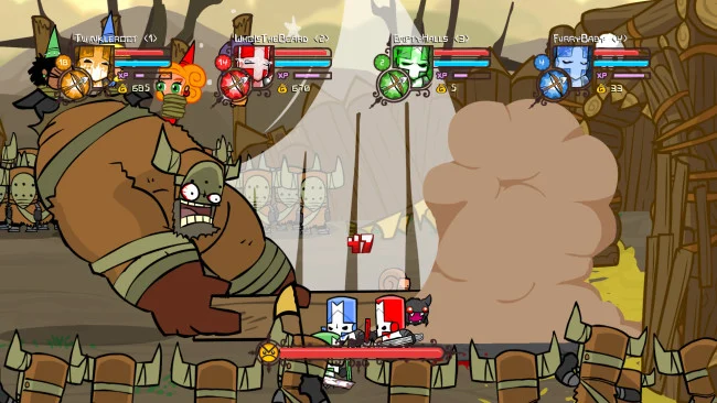 Castle Crashers game screenshot