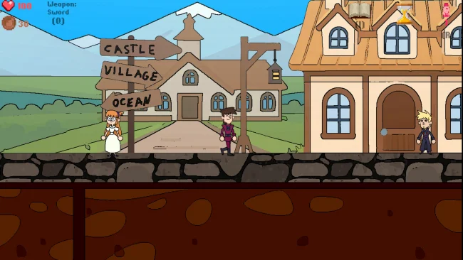 Castle Creampuff game screenshot