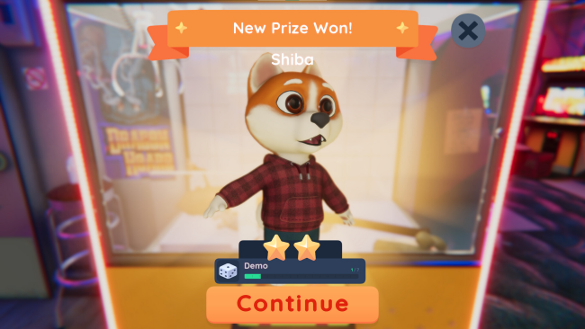 Captura de pantalla del juego Claw Machine Sim