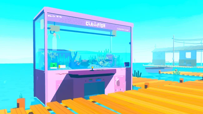 Captura de pantalla del juego Clawfish