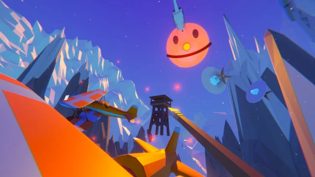 Súbete a él con una lanza. Captura de pantalla del juego.