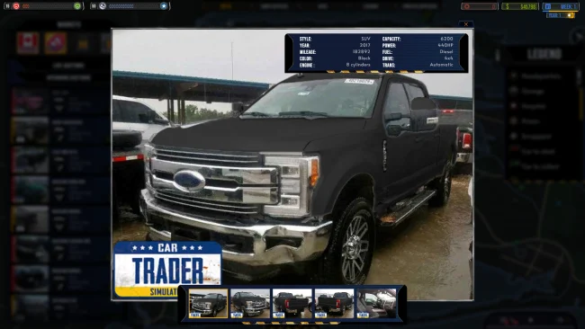 Captura de tela do jogo Car Trader Simulator
