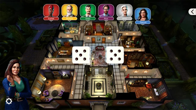 Captura de pantalla del juego Clue/Cluedo