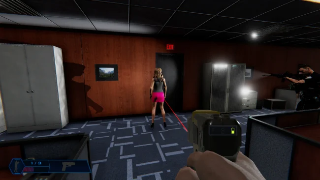 Código: Captura de pantalla del juego de respuesta policial