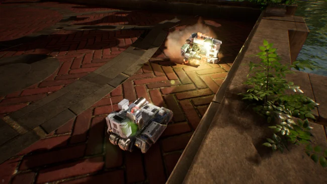 Code Rivals: Captura de pantalla del juego de batalla de programación de robots