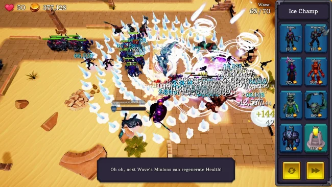 Champs TD game screenshot