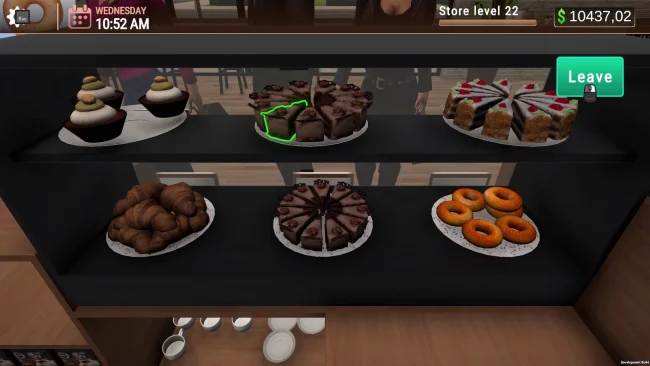 Captura de pantalla del juego Cafe Bar Simulator