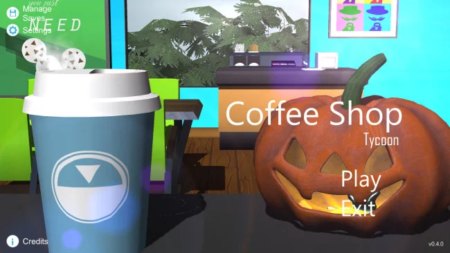 Captura de pantalla de Coffee Shop Tycoon para PC