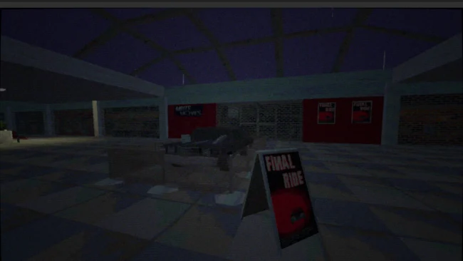 Captura de pantalla del juego Coffin Mall