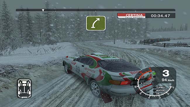 Captura de pantalla del juego Colin McRae Rally