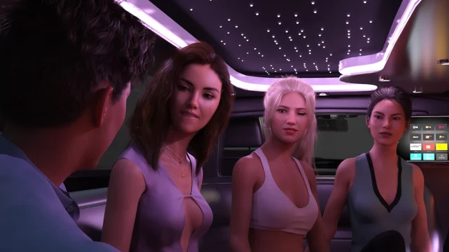 College Kings y captura de pantalla del juego