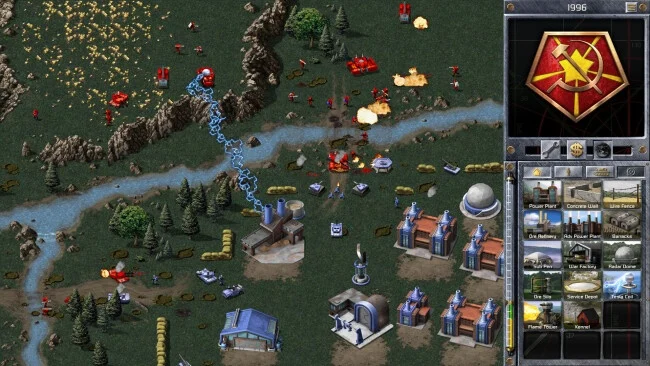 Captura de pantalla del juego Command & Conquer Remastered Collection