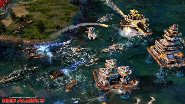 Command & Conquer: Captura de pantalla de alerta roja para PC