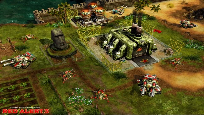 Captura de pantalla del juego Command & Conquer: Red Alert
