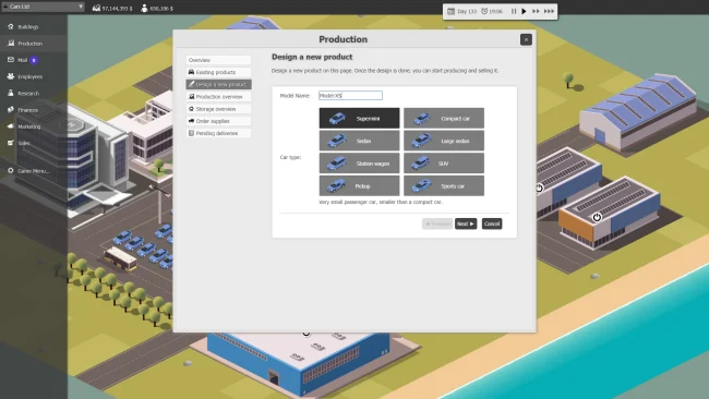 Business Tycoon oyunu ekran görüntüsü