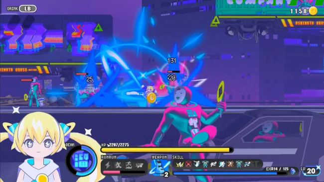 CONERU -DIMENSION GIRL- Captura de pantalla del juego