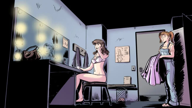 Confidential Killings – Capture d'écran du gameplay d'un jeu de détective