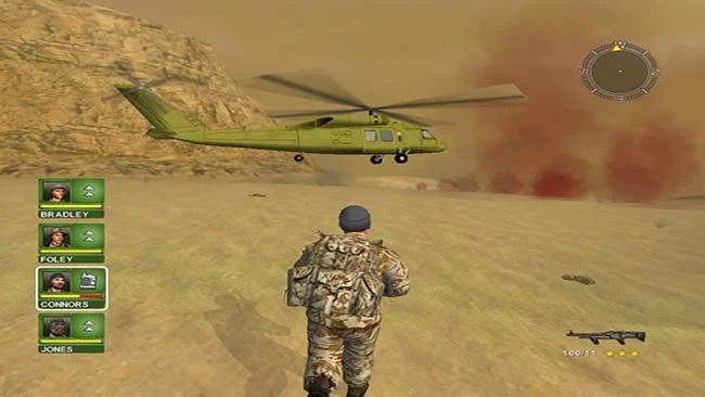 Captura de pantalla del juego Conflict: Desert Storm II