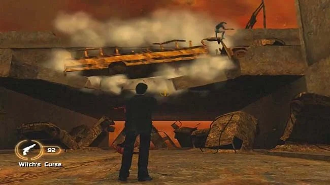 Captura de pantalla del juego de Constantine