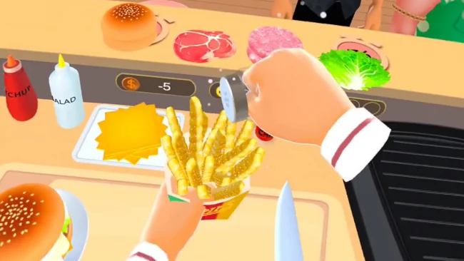 Captura de pantalla del juego Cooking Clash