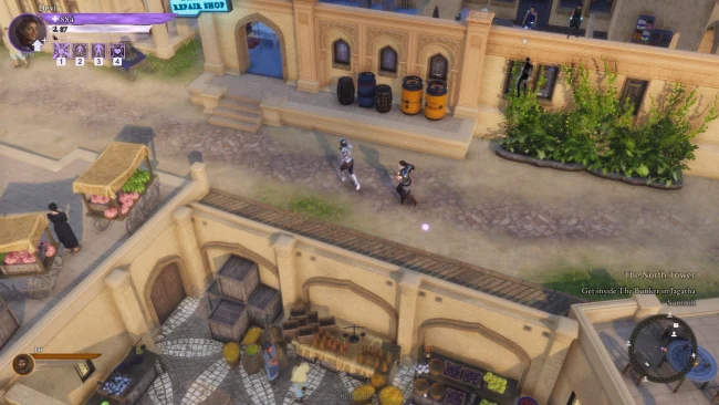 Captura de pantalla del juego Coridden