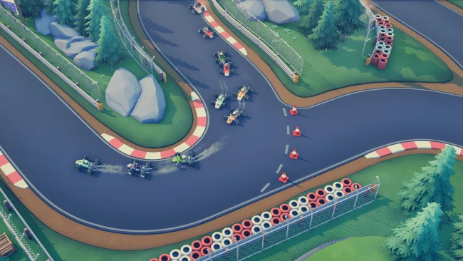 Circuit Superstars gameplay screenshot