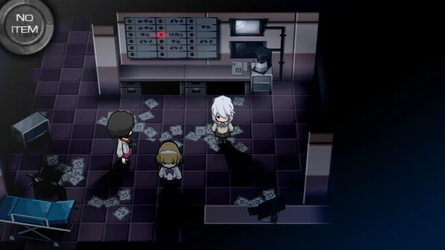 Corpse Party: Captura de pantalla de PC del paciente muerto