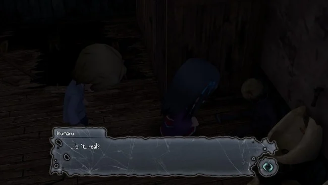 Captura de pantalla del juego Corpse Party: Blood Drive