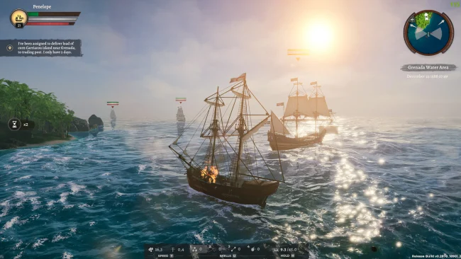 Corsairs Legacy: captura de pantalla del juego RPG de acción pirata y batallas navales