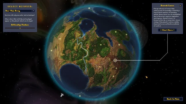 Captura de pantalla del juego Cortex Command