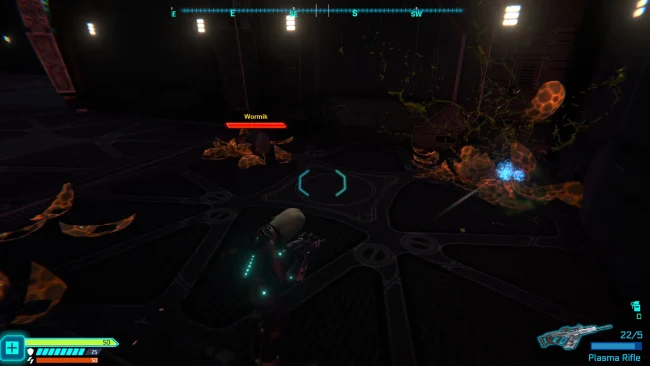 Captura de pantalla del juego Cosmotroid