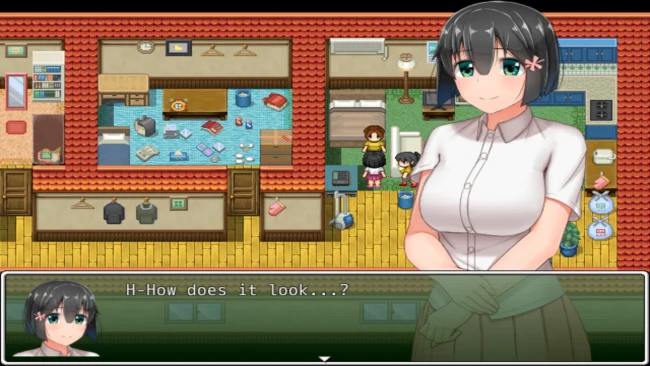 Captura de pantalla de PC Keiko, la chica de campo