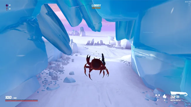 Captura de pantalla del juego Crab Champions