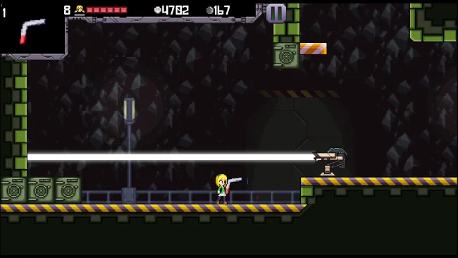 Capture d'écran du jeu Cally's Caves