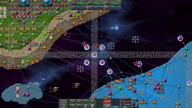 Captura de pantalla del juego Creeper World: Arc Eternal