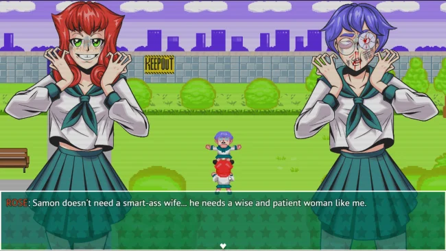 Captura de pantalla del juego Creepy Love