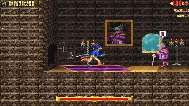 Capture d'écran du jeu Captain Claw