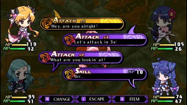 Criminal Girls: Captura de pantalla del juego solo por invitación