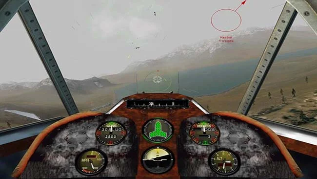 Captura de pantalla del juego Crimson Skies