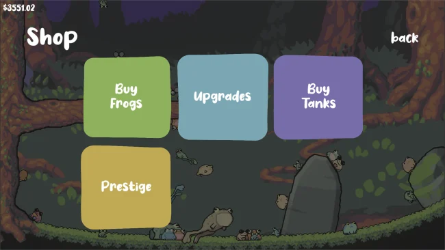 Captura de pantalla del juego Croakoloco