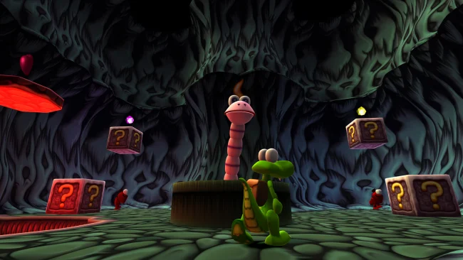 Captura de pantalla del juego Croc Legend of the Gobbos