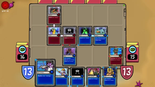 Capture d'écran du jeu Card City Nights