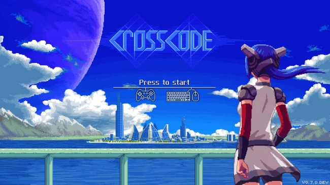 Captura de pantalla de CrossCode para PC
