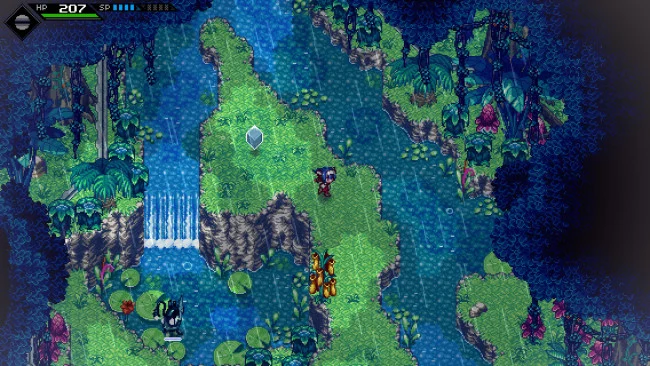 Captura de pantalla del juego CrossCode