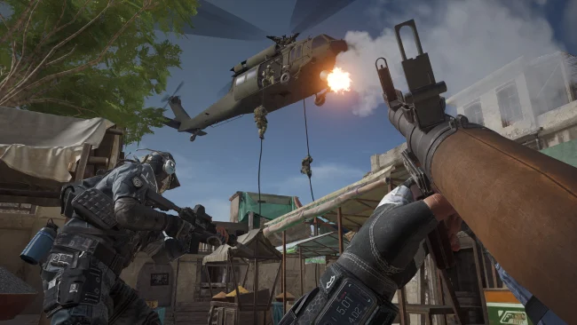 Crossfire: captura de pantalla del juego Sierra Squad