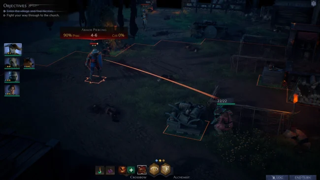 Captura de pantalla del juego Crown Wars: The Dark Prince